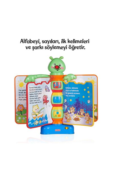 FISHER PRICE Eğlen ve Öğren Eğitici Masalcı Tırtıl / Türkçe / +6 ay
