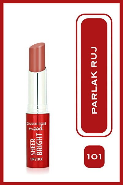 Golden Rose Mood Sheer Parlak Ruj No:101 Nude Glow