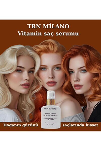 TRN MİLANO Vitamin Saç Serumu 100 ml