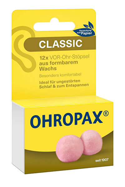 OHROPAX Uyku Gürültü Önleyici Seyahat Balmumu Kulak Tıkacı