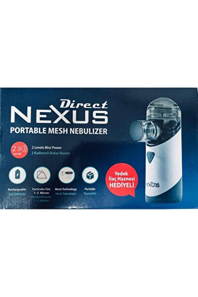 Direct NEXUS MESH NEBULİZATÖR (YEDEK BAŞLIK HEDİYELİ)