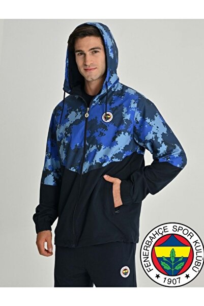 Fenerbahçe S.K. 25/26 Tribün Camouflage Raincoat Jachetă de antrenament Treni...