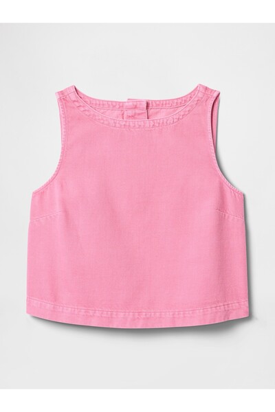 GAP Kadın Pembe UltraSoft Denim Atlet