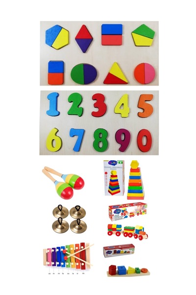 Toy Oyuncak Okul Öncesi Kindergarten Wooden Montessori Grasping Toys Special ...