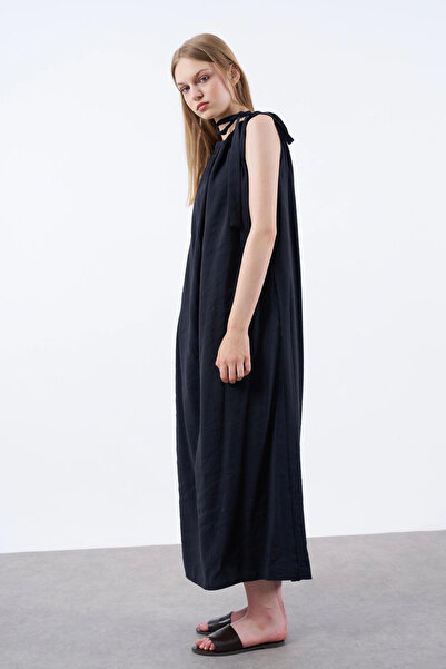 Genel Markalar Omuzdan Bağlamalı Elbise