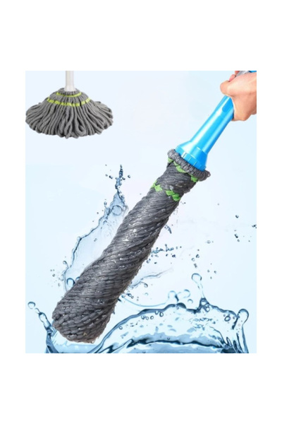 yusa stores Fiber Başlıklı Temizlik Paspası | 112 cm Mandallı Sistem