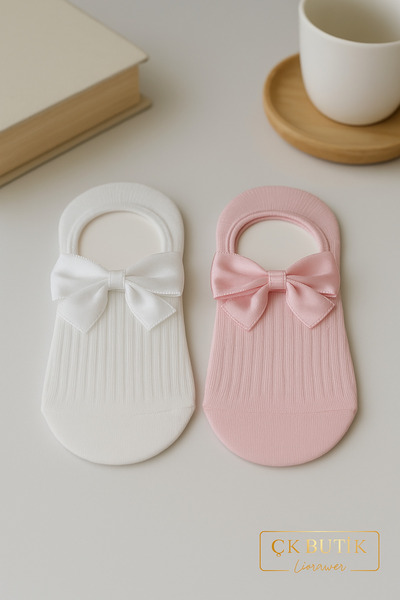 EÇGYM 2 cift kız bebek ve çocuk çorabı