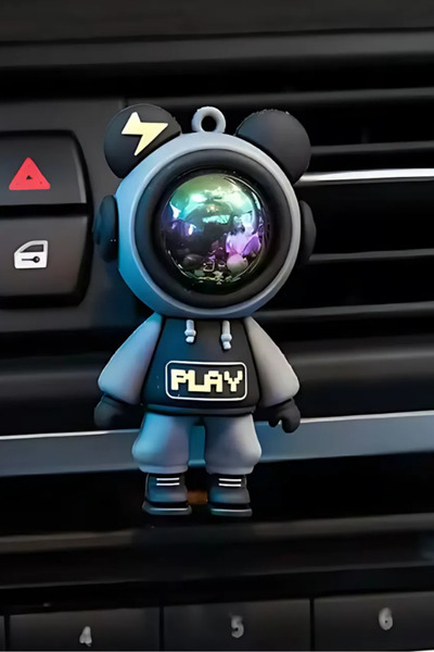 GUCSO Siyah Astronot Araç Kokusu, Şık Tasarım, Ferahlatıcı Koku, Havalandırma...