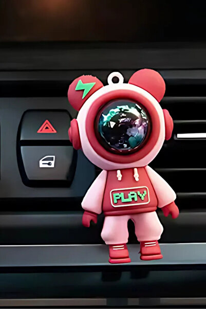 GUCSO Kırmızı Astronot Araç Kokusu, Dikkat Çekici Renk, Güçlü Koku Performans...