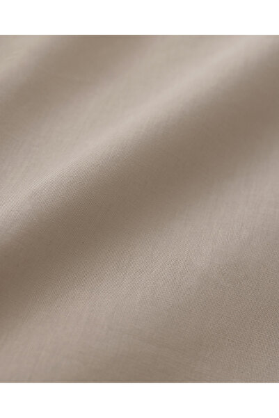 Madame Coco Manon Double 100 % Baumwolle Ranforce Plain Bettbezug – Beige