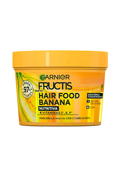 Garnier Fructis Hair Food Banana Ultra-nährende Maske 390 ml