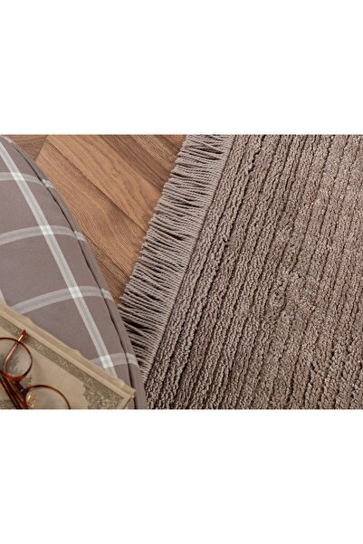 Madame Coco Diane Fransenteppich - Nerz - 200x290 cm