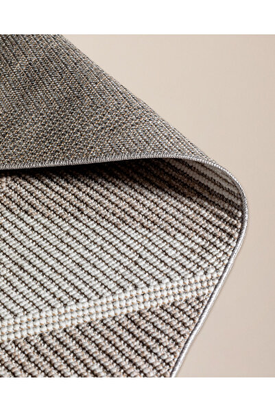 Madame Coco Grelot Fransenteppich - Grau - 155x225 cm