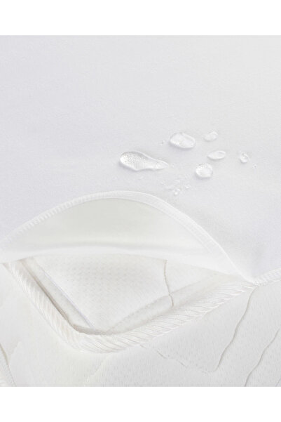 Madame Coco Alaise flüssigkeitsdichte, elastische Eckmatratze für Kingsize-Betten, Weiß