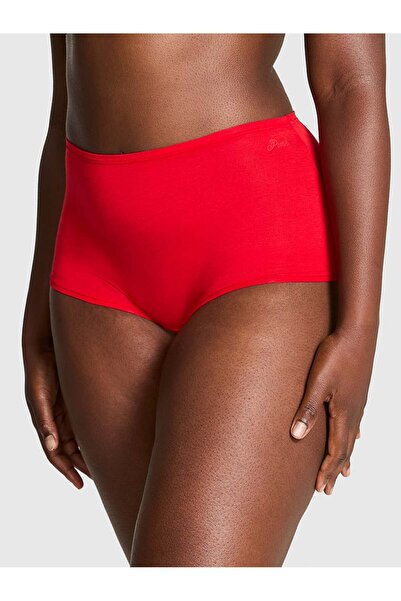 PINK Logolu Pamuklu Boyshort Külot