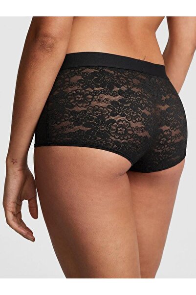 PINK Wink Logolu Boyshort Külot