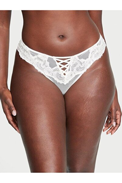 Victoria's Secret Boho Çiçek İşlemeli Brazilian Külot
