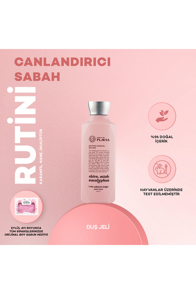 Bahia de Flavia CANLANDIRICI SABAH RUTİNİ DUŞ JELİ