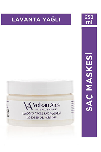 Volkan Ates Natural & Beauty Lavanta Yağlı Saç Maskesi 250 ml