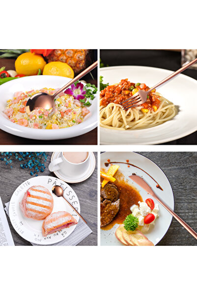 Trendy's Set of 24 tacamuri, stainless steel, TRENDY'S, rose