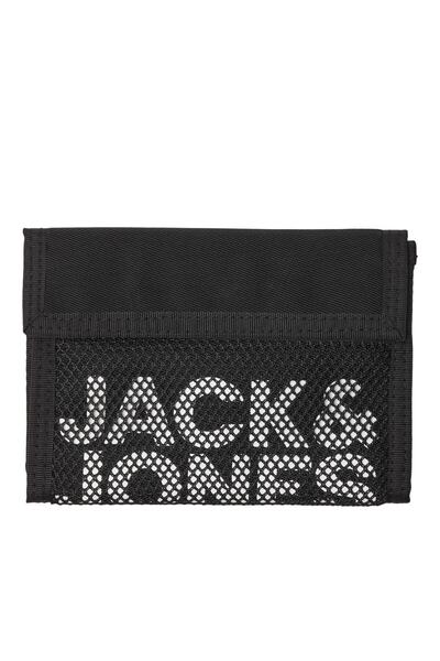 Jack & Jones Jack Jones Ashford Mesh Wallet Чоловічий чорний гаманець 12233480-02