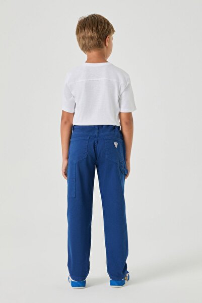 Guess BG Store Erkek Çocuk Mavi Pantolon