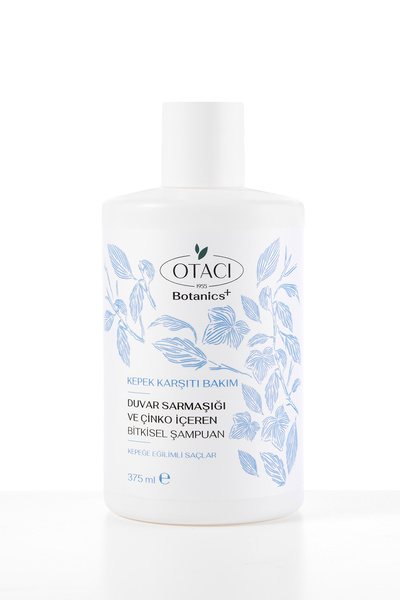 Otacı Botanics + Kepek Karşıtı Bakım - Duvar Sarmaşığı ve Çinko İçeren Bitkisel Şampuan