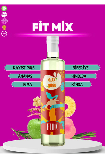 ELİXNOVA HİNDİBA ÖZLÜ DETOX MİX SİRKE (ZENGİN İÇERİK TANITIM FİYATIYLA)250ML