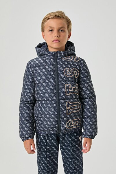 Guess BG Store Erkek Çocuk Lacivert Mont
