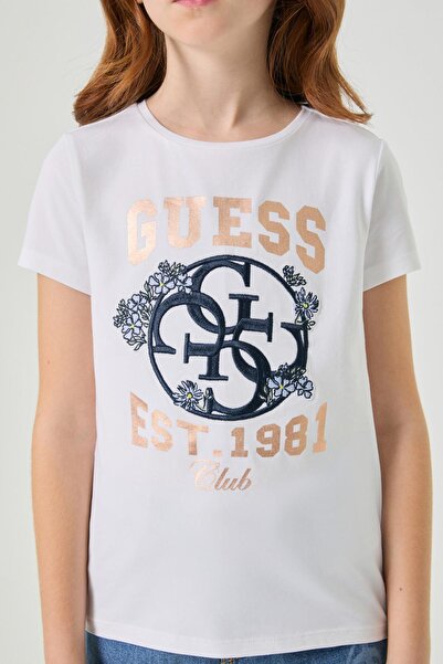 Guess Bg Store Girl's White Tshirt