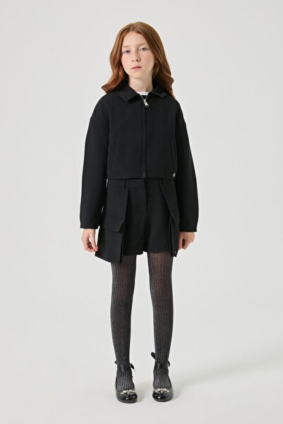 Guess BG Store Kız Çocuk Siyah Ceket