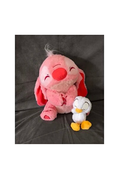 Happystore Stitch karikatür peluş sırt çantası çocuk okul çantası anime çanta