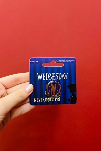Miniso Wednesday Lisanslı Nevermore Rozet