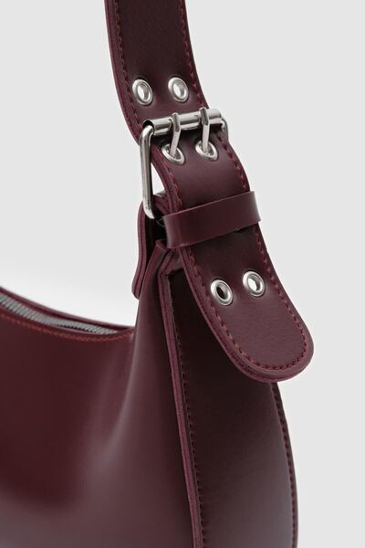 KISCHE Oval Border Baguette Bag