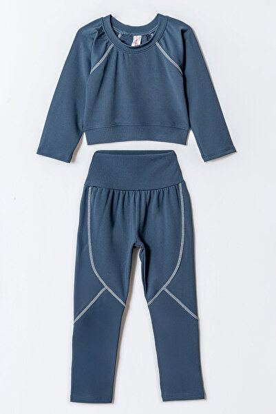 Beniizle Дівчачий спортивний костюм з довгими рукавами