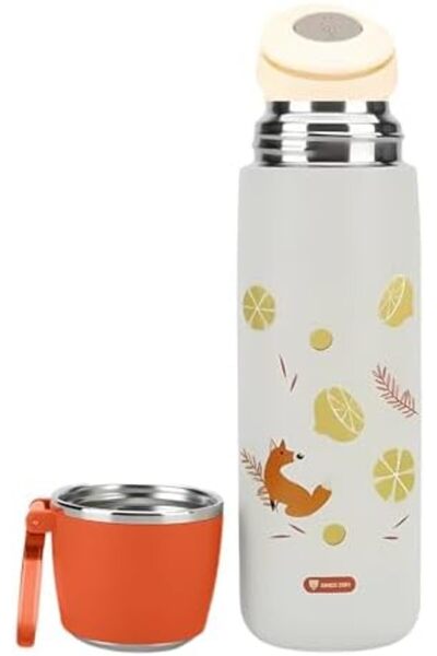 Twisoo Stainless Steel Vacuum Thermal Flask Bottle Double Wall Insulated Bottle Leak Proof for Tea C