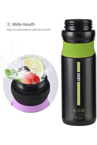 Twisoo Strong Grip Outdoor Sports Water Bottle - Leak-Proof, 700ml Tritan Bottle, Food Grade Plastic