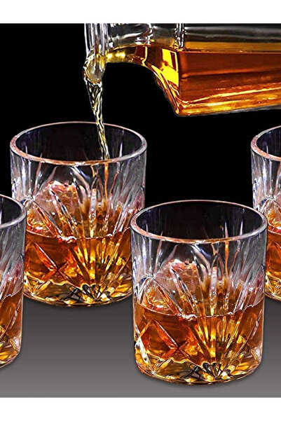 MADAME LUDA Chivas Regal Extra-7 Piece Whiskey Set-Gift Set for 6 People. (Wine Carrier+6 Whiskey Glasses)