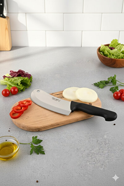 Cavit İnox Salata Soğan Bıçağı Ev Tipi Doğrama