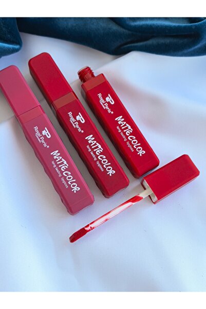 Lesvip's Matte color likit lipgloss mat ruj 3'lü set