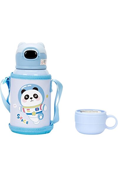 Twisoo Stainless Steel Kids Water Bottle - Leak Proof, Vacuum Insulated with Straw, BPA Free, Hot &