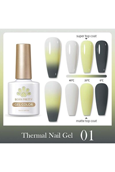 Born Pretty Termal Kalıcı Oje 01 (56989)