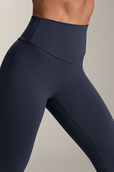 Thestiluxe Збиральні високі талії з м'якою текстурою Модальні спортивні лосини для йоги