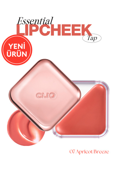 CLIO Dudak ve Yanak Renklendirici Balm Essential Lipcheek Tap (07 Apricot Breeze)