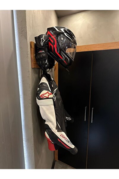 Asil Motosiklet Kask Çanta Ve Mont Askısı