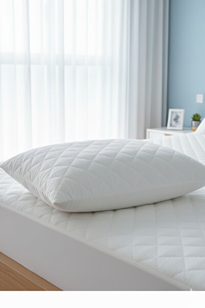 VİENNA وسادة حماية مبطنة مقاس 50×70 سم (قطعتان) - قابلة للتنفس وقابلة للغسل