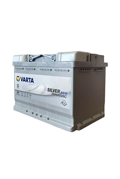 Varta Akü 70 Ah 760a (EN) A7 Agm Start Stop Üretim 2025 Depozito Iadesiz