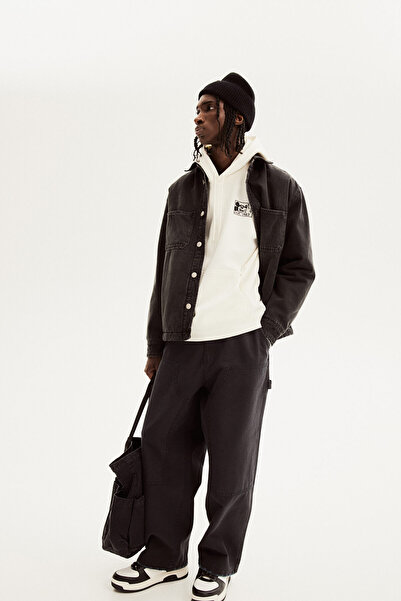 H&M Regular Fit Kapüşonlu Üst