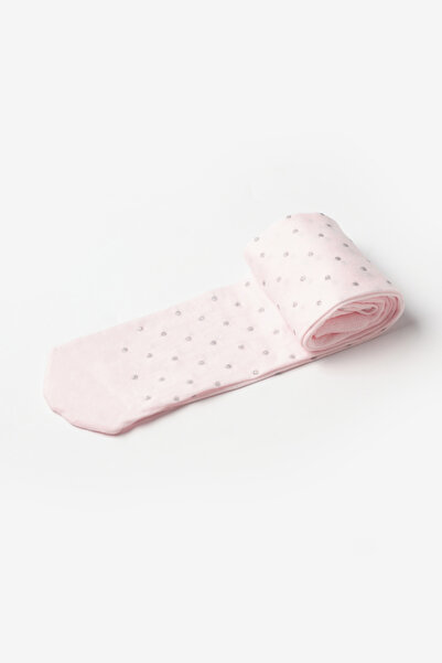 Le Mabelle Pink Glitter Polka Dot Girl's Banana Socks