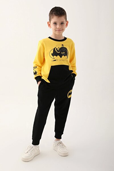 Batman Boys' Tracksuit - Yellow